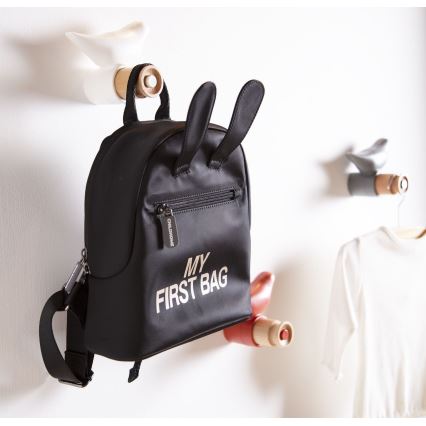 Childhome - Mochila infantil MY FIRST BAG negro