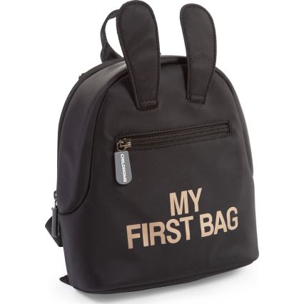 Childhome - Mochila infantil MY FIRST BAG negro