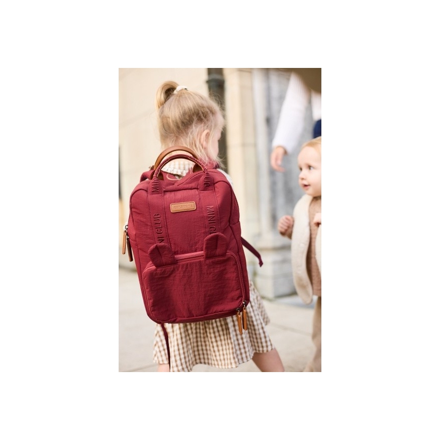 Childhome - Mochila para niños MINI CLUB rojo