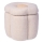 Childhome - Taburete FLOR diá. 35 cm color crema