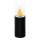 Chimenea de bioetanol ROMA 26,5x80,5 cm 2kW negra + cubierta protectora