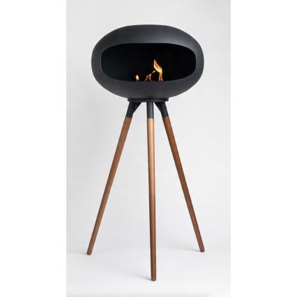 Chimenea de bioetanol TOKIO 45x100 cm 2kW negra