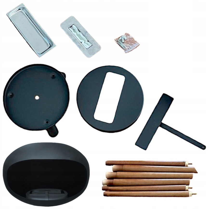 Chimenea de bioetanol TOKIO 45x100 cm 2kW negra