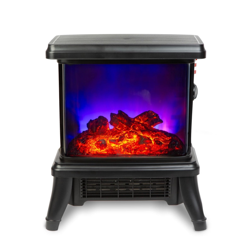 Chimenea eléctrica LED con calefacción LED/1500W/230V