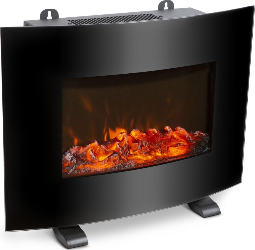 Chimenea eléctrica LED con calefacción LED/2000W/230V + mando a distancia