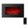 Chimenea eléctrica LED de pared con calefacción LED/2000W/230V 56x88 cm