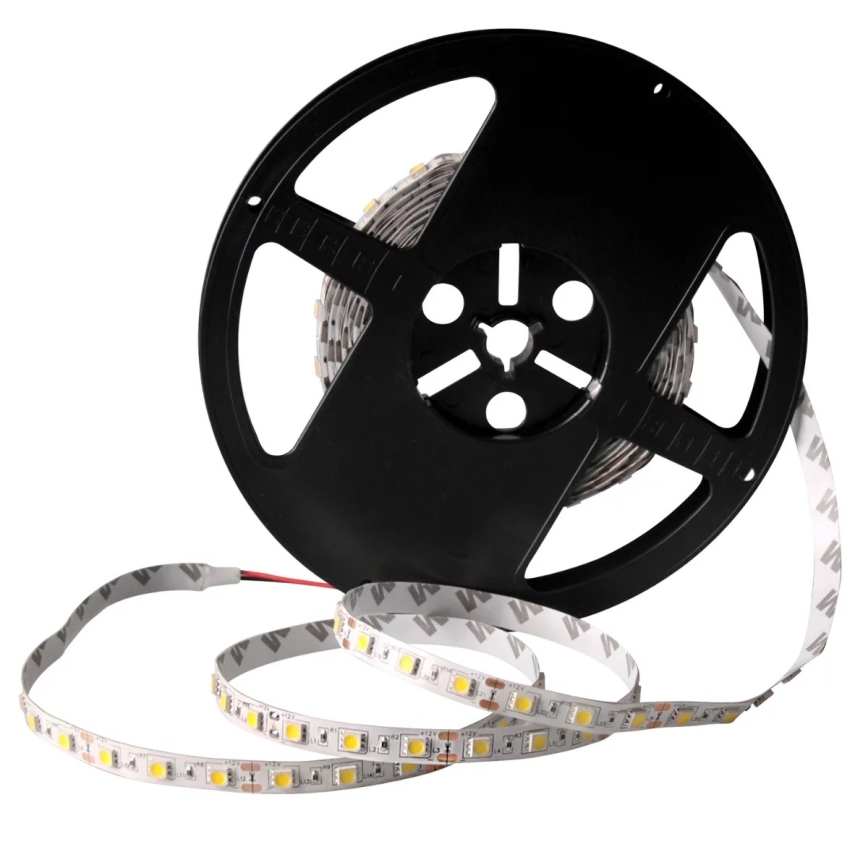 Cinta LED 5m LED/10W/12V IP20 blanco