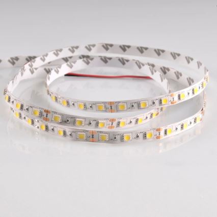 Cinta LED 5m LED/10W/12V IP20 blanco