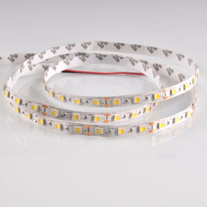 Cinta LED 5m LED/10W/12V IP20 blanco