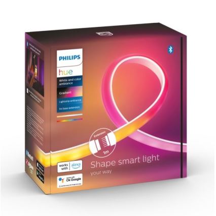 Cinta LED extension set Philips Hue White And Color AmbianceLED/12,3W/230V 1 m