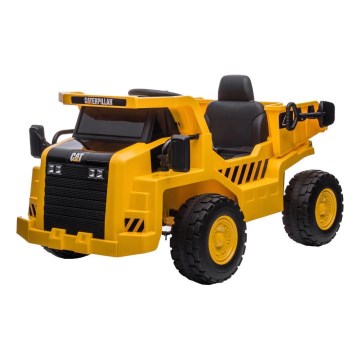 Coche eléctrico cargador CAT 60W/4500 mAh amarillo/negro