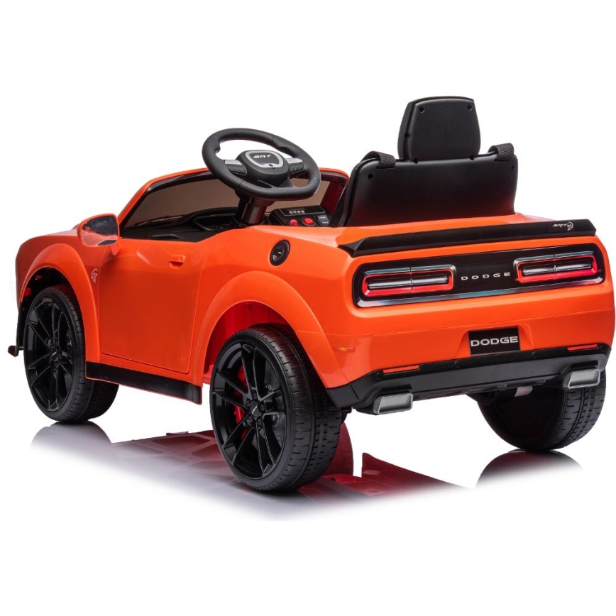 Coche eléctrico Dodge Challenger 50W/4500 mAh naranja