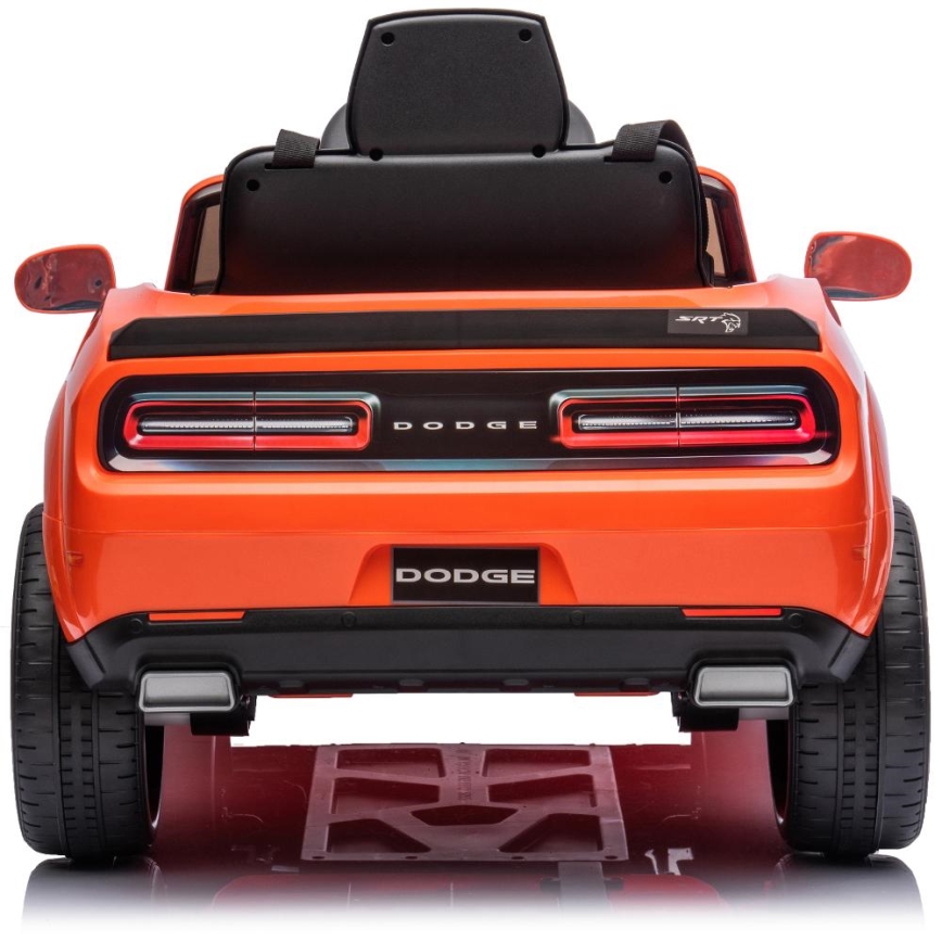 Coche eléctrico Dodge Challenger 50W/4500 mAh naranja