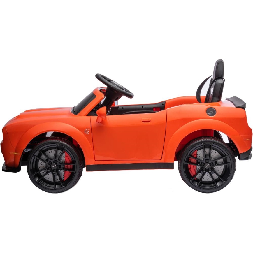 Coche eléctrico Dodge Challenger 50W/4500 mAh naranja