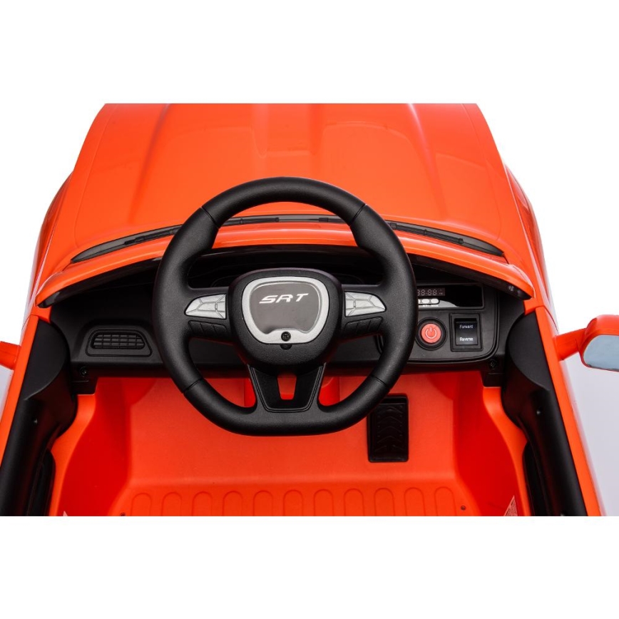 Coche eléctrico Dodge Challenger 50W/4500 mAh naranja