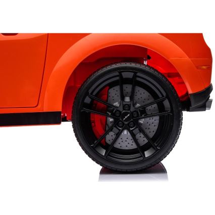 Coche eléctrico Dodge Challenger 50W/4500 mAh naranja