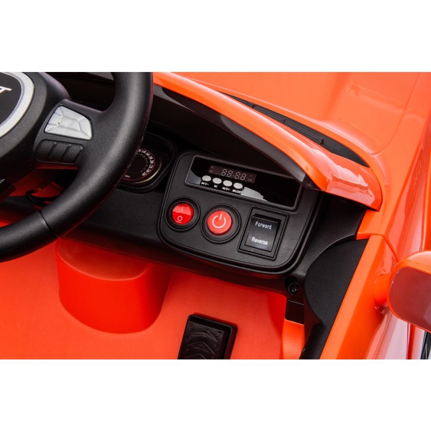 Coche eléctrico Dodge Challenger 50W/4500 mAh naranja