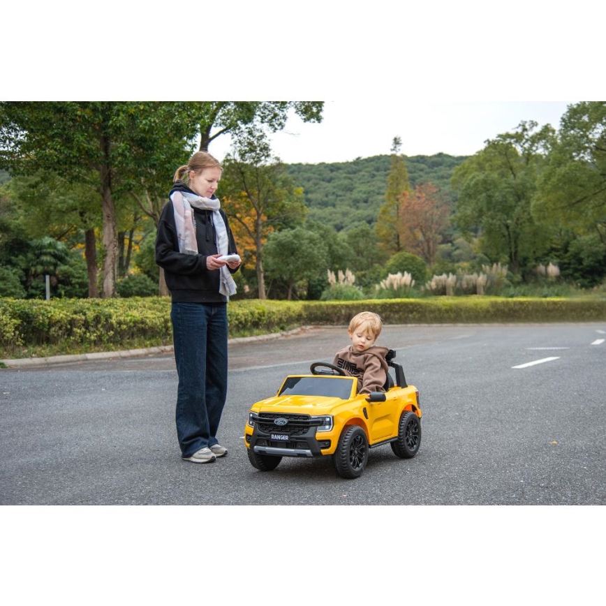 Coche eléctrico Ford Ranger 60W/4500 mAh amarillo
