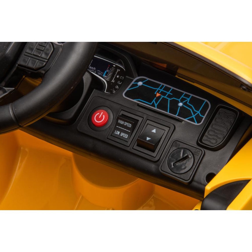 Coche eléctrico Ford Ranger 60W/4500 mAh amarillo
