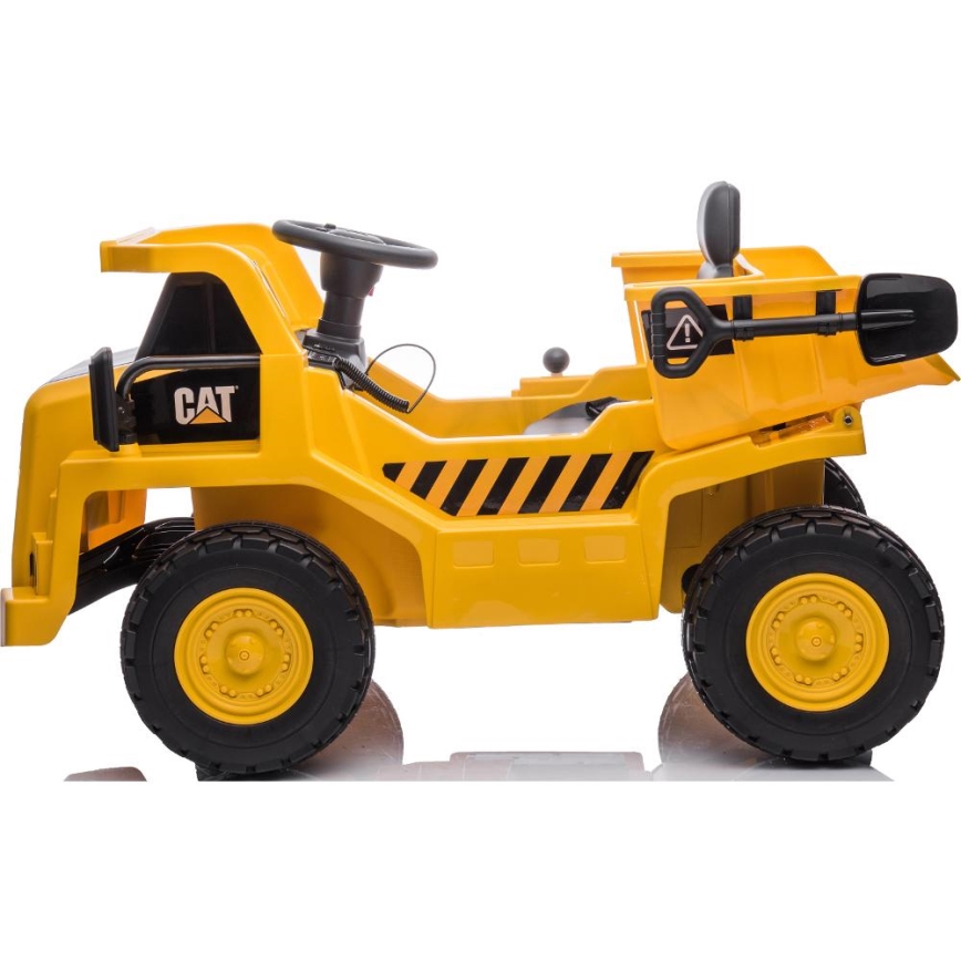 Coche eléctrico Pala cargadora CAT 60W/4500 mAh amarillo/negro