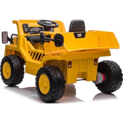 Coche eléctrico Pala cargadora CAT 60W/4500 mAh amarillo/negro