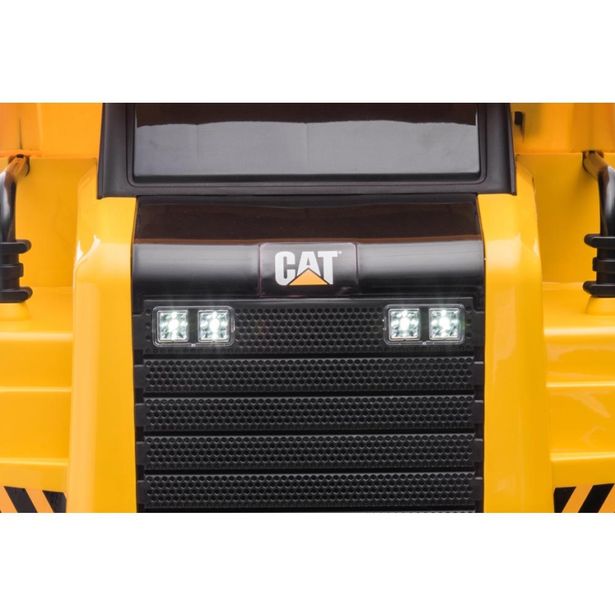 Coche eléctrico Pala cargadora CAT 60W/4500 mAh amarillo/negro