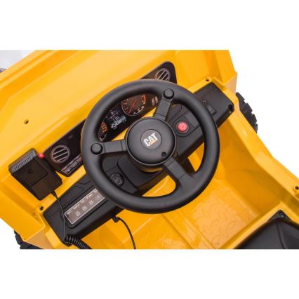 Coche eléctrico Pala cargadora CAT 60W/4500 mAh amarillo/negro