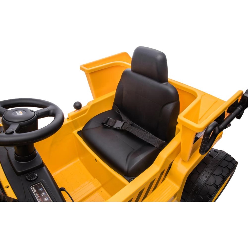 Coche eléctrico Pala cargadora CAT 60W/4500 mAh amarillo/negro