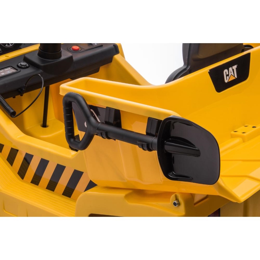 Coche eléctrico Pala cargadora CAT 60W/4500 mAh amarillo/negro