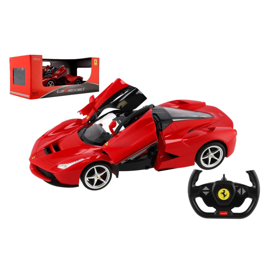 Coche teledirigido Ferrari LaFerrari RASTAR 5xAA + 2xAA rojo