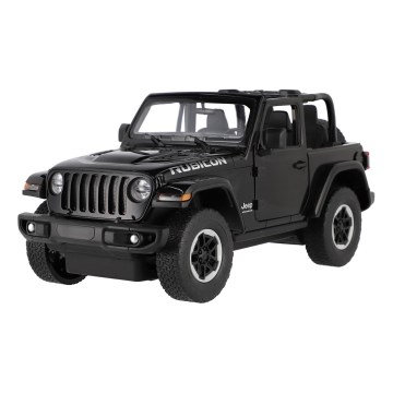 Coche teledirigido RC Jeep Wrangler Rubicon RASTAR, 5xAA + 2xAA, negro