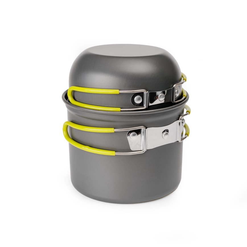Cocina de gas para camping con accesorios