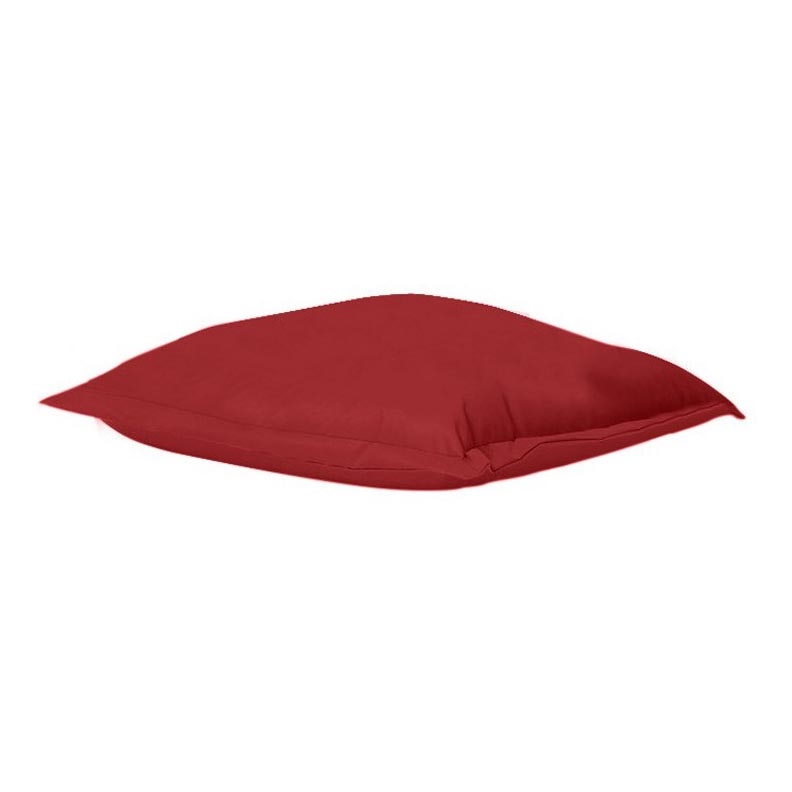 Cojín de suelo 70x70 cm rojo