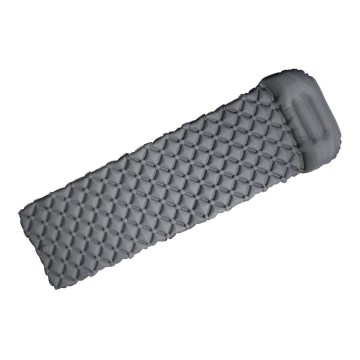 Colchoneta inflable ultraligera 500 g gris
