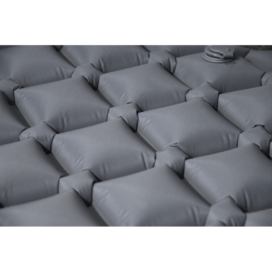 Colchoneta inflable ultraligera 500 g gris