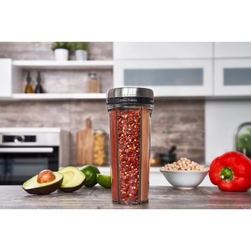 Cole&Mason - Dispensador de especias Saunderton Herb con relleno