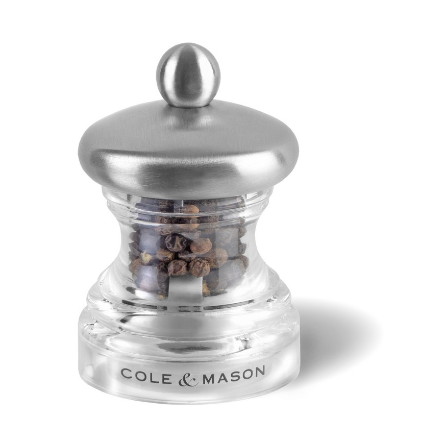 Cole&Mason - Juego de molinillos de sal y pimienta BUTTON 2 pcs 6,5 cm