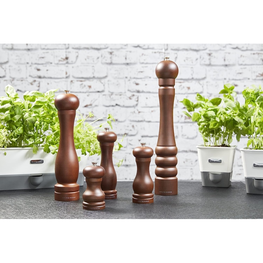 Cole&Mason - Molinillo de sal CAPSTAN FOREST haya 12 cm