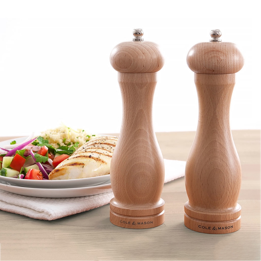 Cole&Mason - Molinillo de sal CAPSTAN HAYA haya 20 cm
