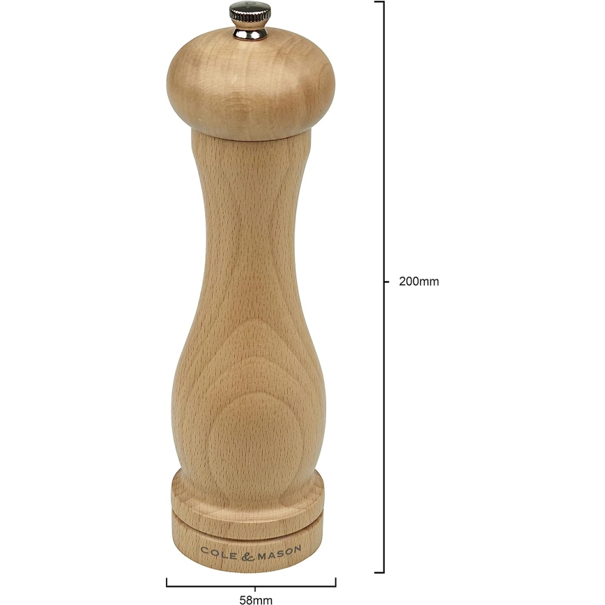 Cole&Mason - Molinillo de sal CAPSTAN HAYA haya 20 cm
