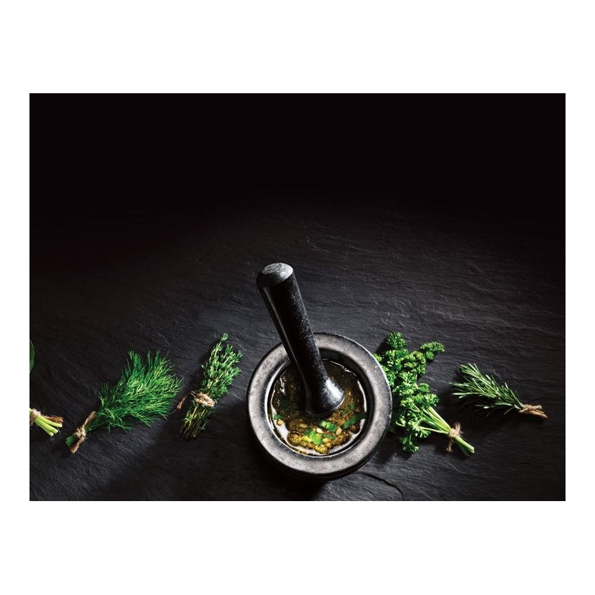 Cole&Mason - Mortero de granito con pilón GRANITE diá. 18 cm granito/negro