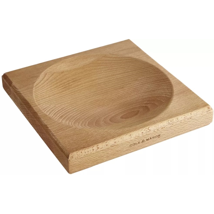 Cole&Mason - Tabla de cortar y cuna cuchillo 21,5x51,5 cm haya