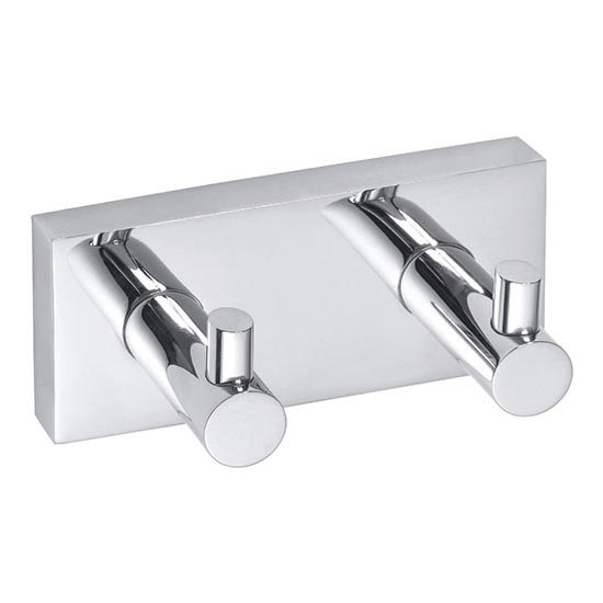 Colgador 12x5,5 cm plateado