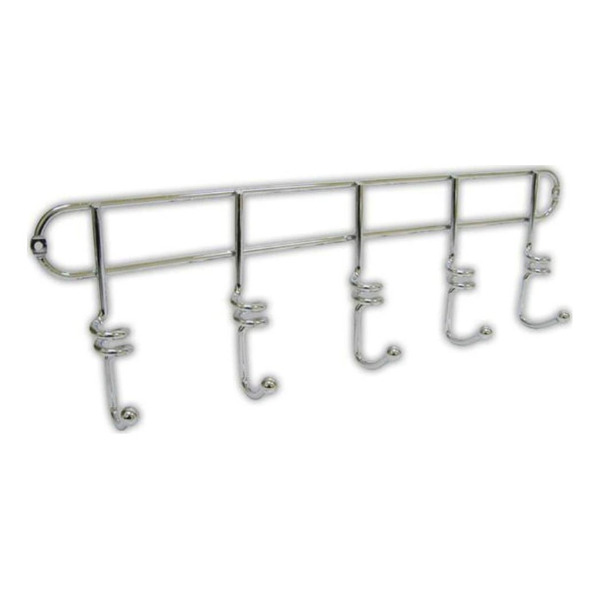 Colgador de pared TWIST 4,3x14,5 cm cromo brillante