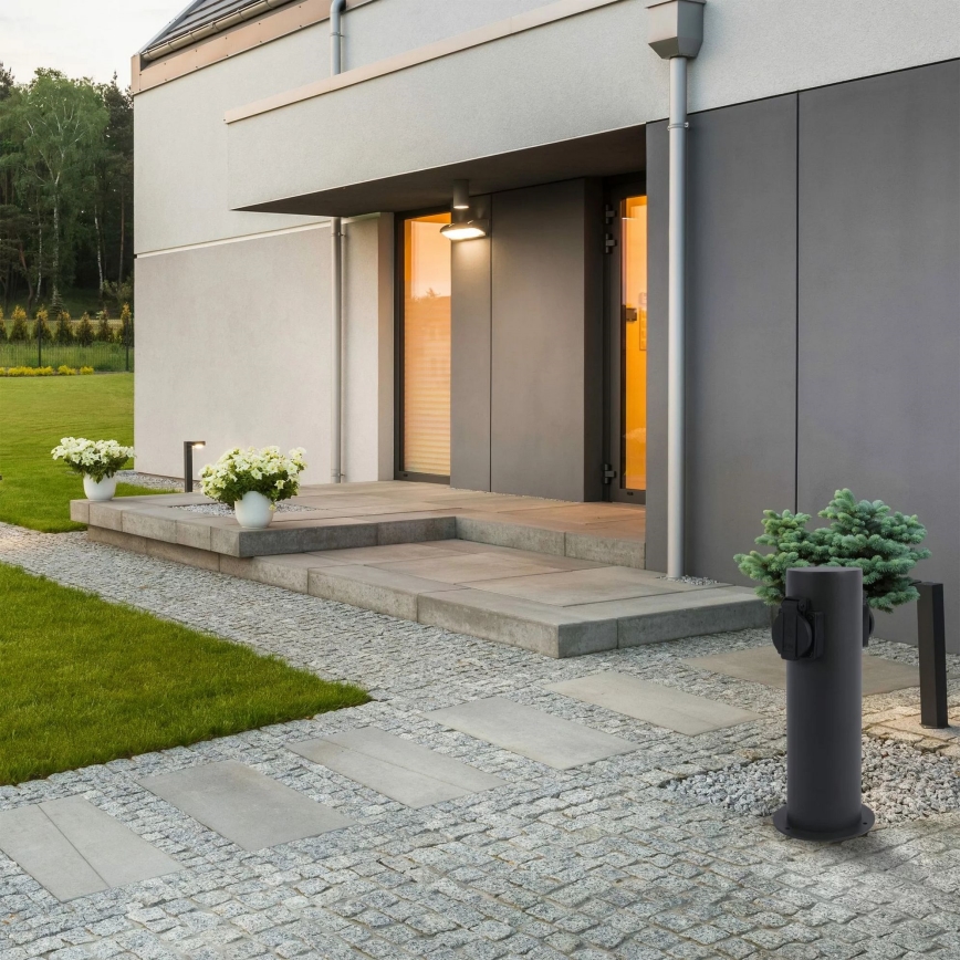 Columna con enchufe exterior 2Z ELEKTRI 230V IP44
