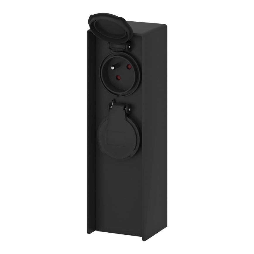 Columna de enchufe exterior 2Z 230V IP44