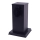 Columna de enchufe para exterior 1Z SCHUKO 230V IP44 20 cm negro