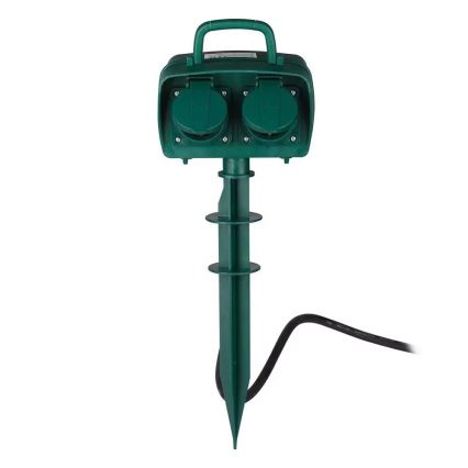 Columna de enchufe para exterior SCHUKO 4Z 230V IP44