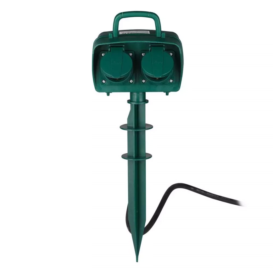 Columna de enchufe para exterior SCHUKO 4Z 230V IP44