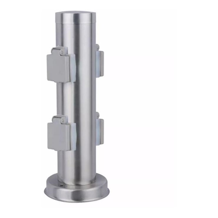 Columna de enchufe para exterior SYDNEY 4Z SCHUKO 230V IP44